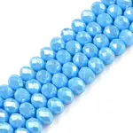 Electroplate Glass Beads Strands