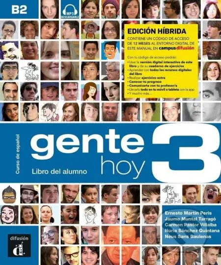 Gente Hoy 3 (B2) – Edición híbrida Libro del alumno + Campus (12 meses)