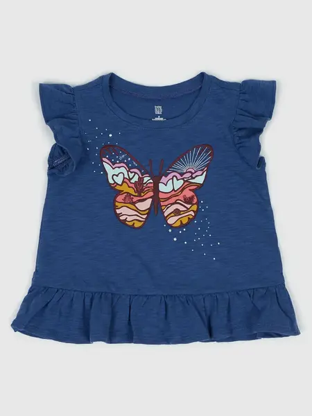 GAP Dětské tričko s potiskem - Holky