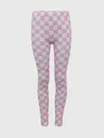 GAP Dětské legíny organic šachovnice - Holky