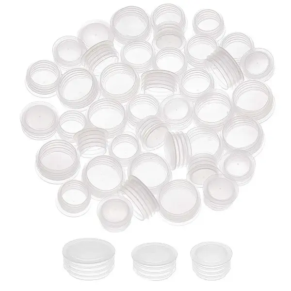 48Pcs 3 Style Plastic Bottle Stoppers