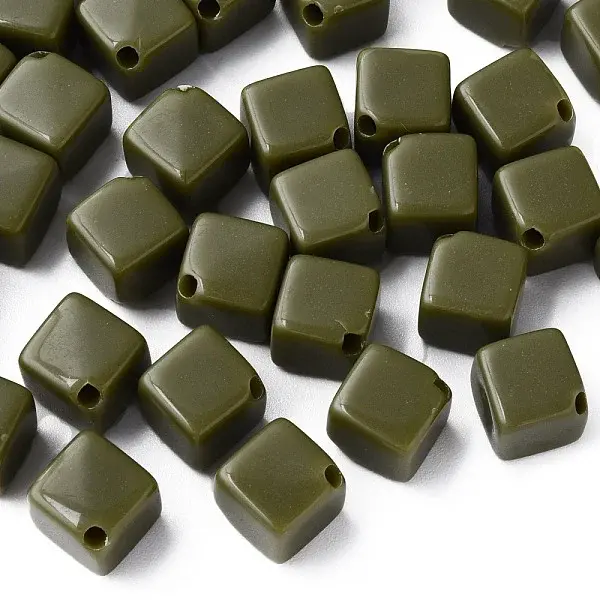 Opaque Acrylic Beads