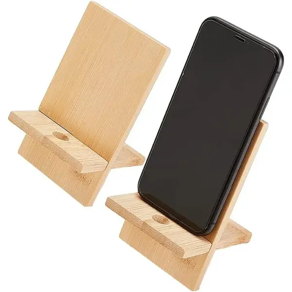 Bamboo Mobile Phone Holders