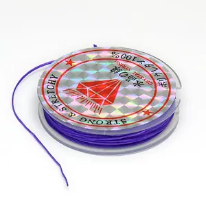 Flat Elastic Crystal String