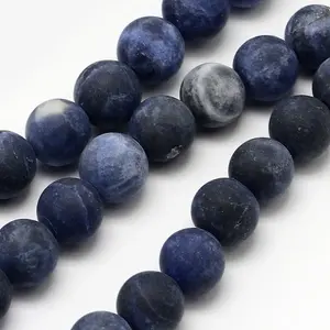 Natural Sodalite Beads Strands