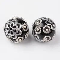 Round Handmade Indonesia Beads