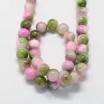 Natural Dyed Persian Jade Gemstone Bead Strands