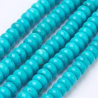 Natural Magnesite Bead Strands