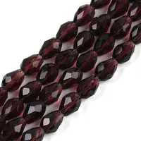 Transparent Glass Beads Strands