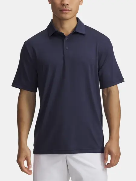 Pánské tričko Under Armour UA Plyoff 3.0 Stripe Polo LB-BLU - Pánské