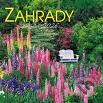Kalendář 2026 Zahrady, nástěnný