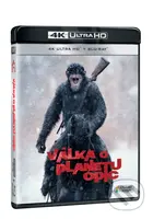 Válka o planetu opic Ultra HD Blu-ray (UHD a BD) - Matt Reeves - film z kategorie Akční sci-fi
