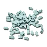 2-Hole Baking Paint Glass Seed Beads