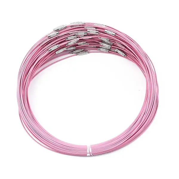 Stainless Steel Wire Necklace Cord DIY Jewelry Making