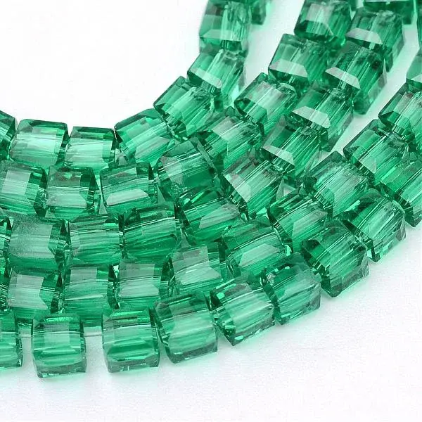 Transparent Glass Bead Strands