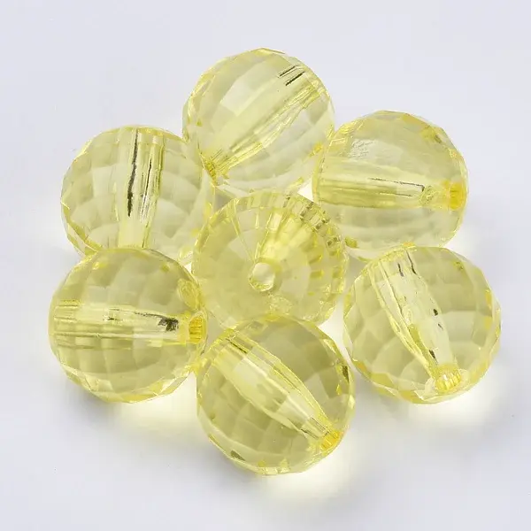 Transparent Acrylic Beads