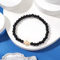 Opaque Acrylic Beads Stretch Bracelets