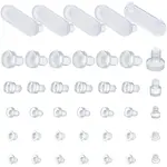 300Pcs 6 Styles Rubber Cabinet Bumper Anti Collision Pad