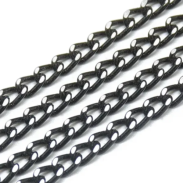3.28 Feet Unwelded Aluminum Curb Chains