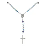 Acrylic & Glass Rosary Bead Necklaces