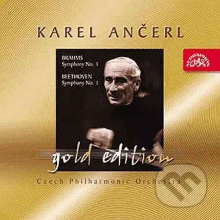 Karel Ančerl: Gold Edition 9 Brahms: Symfonie č. 1 c moll / Beethoven :Symfonie č. 1 C dur - CD