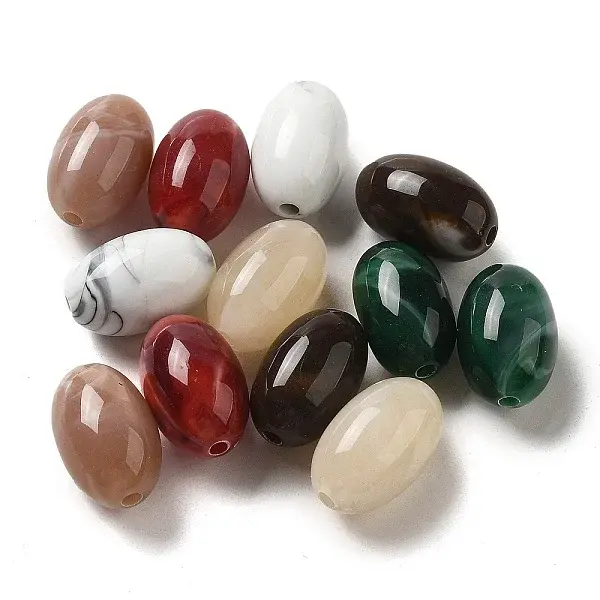 Opaque Acrylic Beads