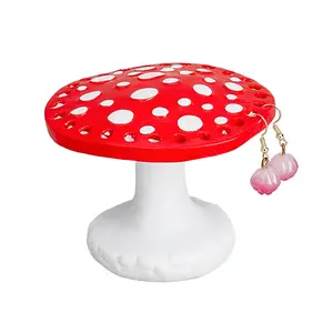 Mushroom 26-Hole Resin Earring Display Stands