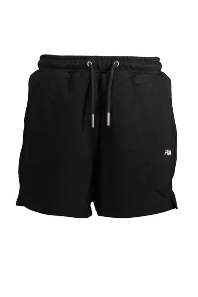 FILA BLACK WOMEN'S SHORT PANTS