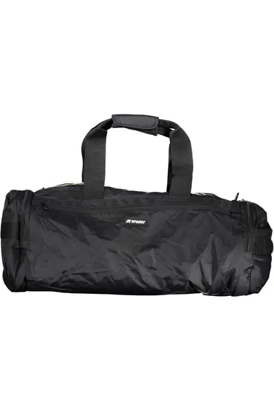 K-WAY MEN'S MEDIUM TRAVEL BAG BLACK