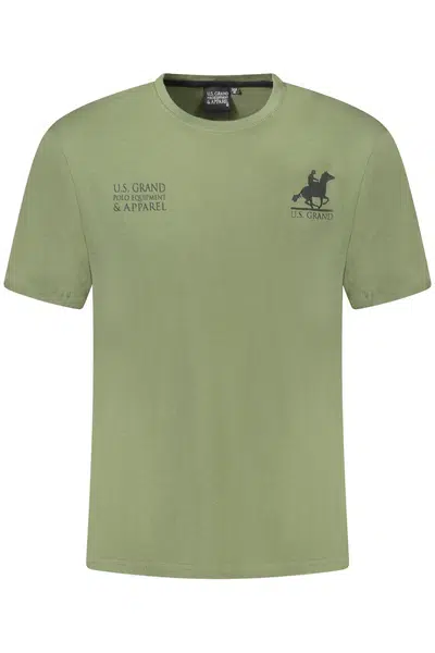 US GRAND POLO SHORT SLEEVE T-SHIRT MEN GREEN