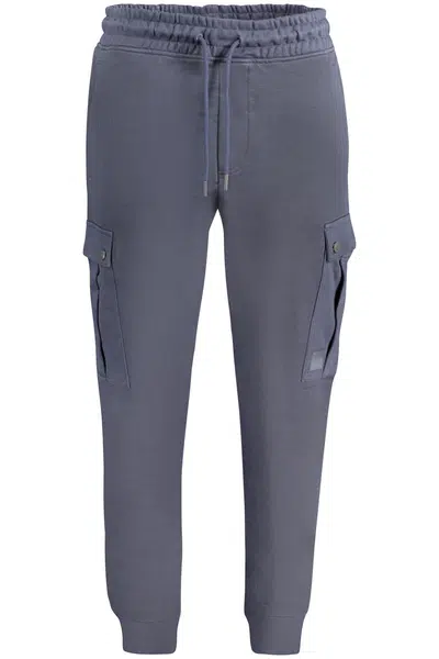 HUGO BOSS MEN'S BLUE TROUSERS