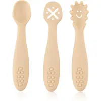 Petite&Mars Take&Match 6m+ lžička pro děti Desert Sand 3 ks