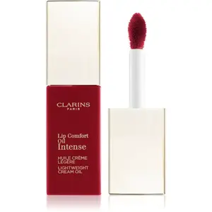 Clarins Lip Comfort Oil Intense olejový lesk na rty s vyživujícím účinkem odstín 07 Intense Red 6 ml