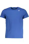 K-WAY MEN'S SHORT SLEEVE T-SHIRT BLUE