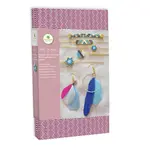 Sycomore Výroba šperků - japonské korálkové šperky a náušnice s peříčky