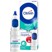OTRIVIN Menthol 1mg/ml nosní sprej při léčbě ucpaného nosu 10 ml