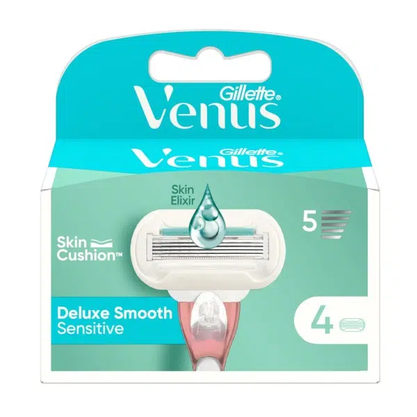 Gillette Náhradná hlavica Venus Extra Smooth Sensitive 4 ks