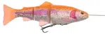 Savage gear gumová nástraha pstruh 4d line trhu trout ms golden albino-20 cm 98 g