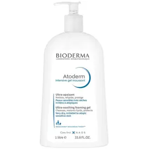 Bioderma Sprchový gél na každodennú upokojujúcu a čistiacu starostlivosť Atoderm (Intensive Gel Moussant Ultra Rich) 1000 ml