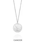 Viceroy Strieborný náhrdelník znamenie Rak Horoscope 61014C000-38CA