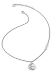 Guess Jemný oceľový náhrdelník s kryštálmi Moon Phases JUBN01189JWRHT/U