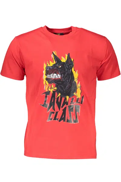CAVALLI CLASS T-SHIRT SHORT SLEEVE MAN RED