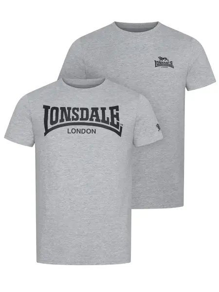 Lonsdale Men's t-shirt regular fit double pack