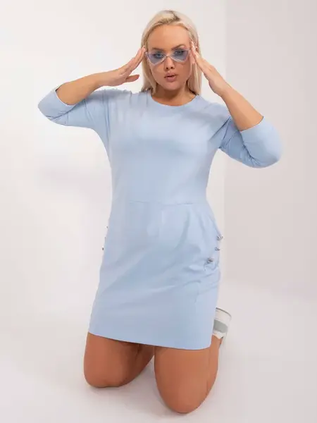 Dress-RV-SK-9390.32-Light Blue