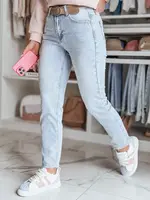 Dámske slim fit rifle s opaskom NEOPASS