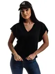 Edoti Women's unprinted t-shirt SL