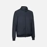 Dark blue men's bomber jacket Geox Vincit - Men