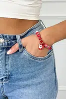 Santa Claus Christmas bracelet with bag