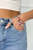 Santa Claus Christmas bracelet with bag