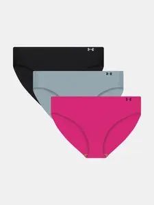 Women's panties Under Armour UA Pure Stretch NS BKN - 3pk - Women's